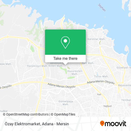 Özay Elektromarket map