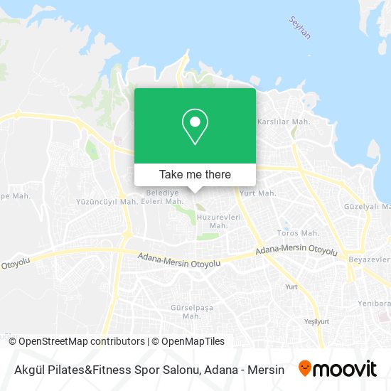 Akgül Pilates&Fitness Spor Salonu map