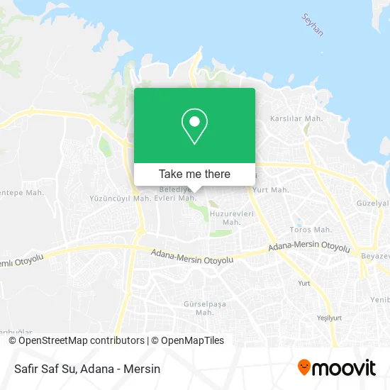 Safir Saf Su map