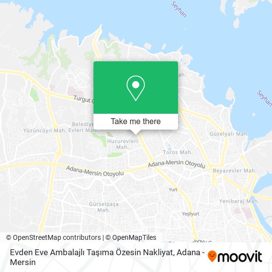 Evden Eve Ambalajlı Taşıma Özesin Nakliyat map