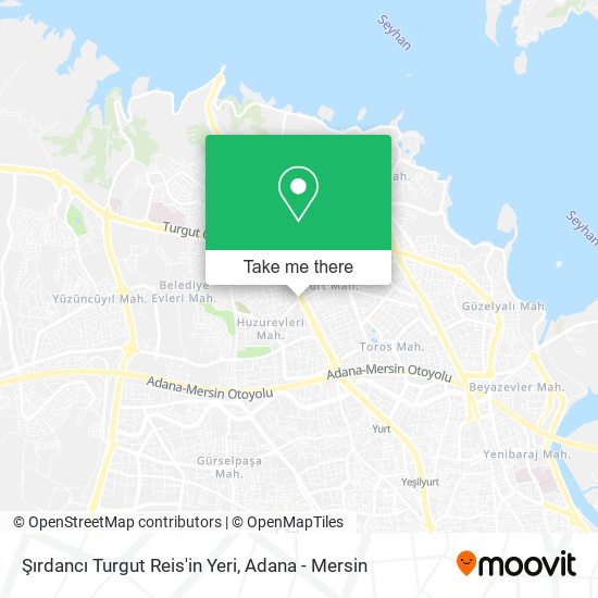 Şırdancı Turgut Reis'in Yeri map