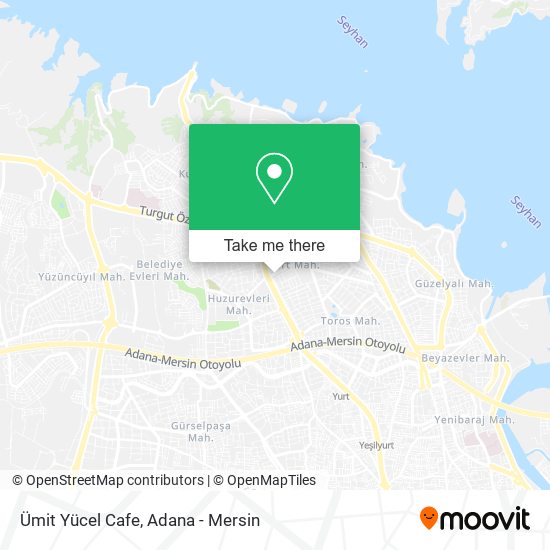 Ümit Yücel Cafe map