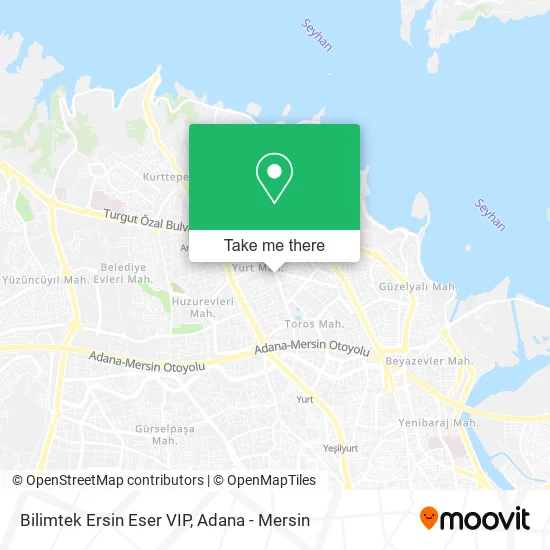 Bilimtek Ersin Eser VIP map