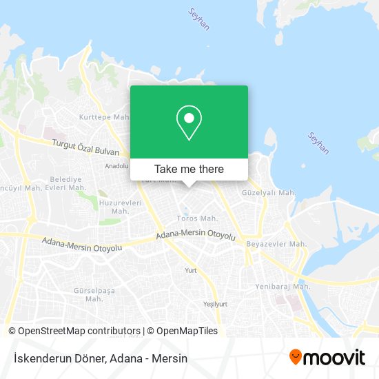 İskenderun Döner map