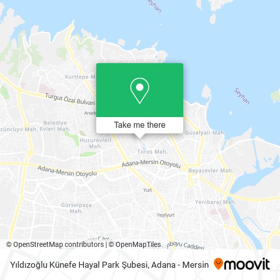 Yıldızoğlu Künefe Hayal Park Şubesi map