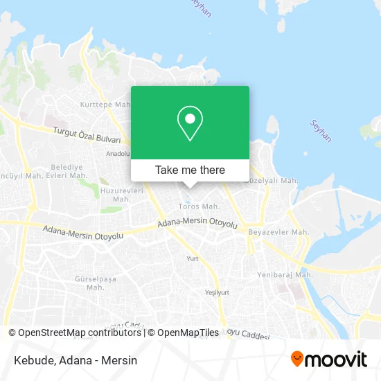 Kebude map