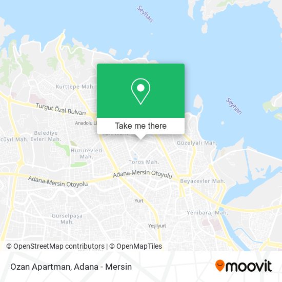 Ozan Apartman map