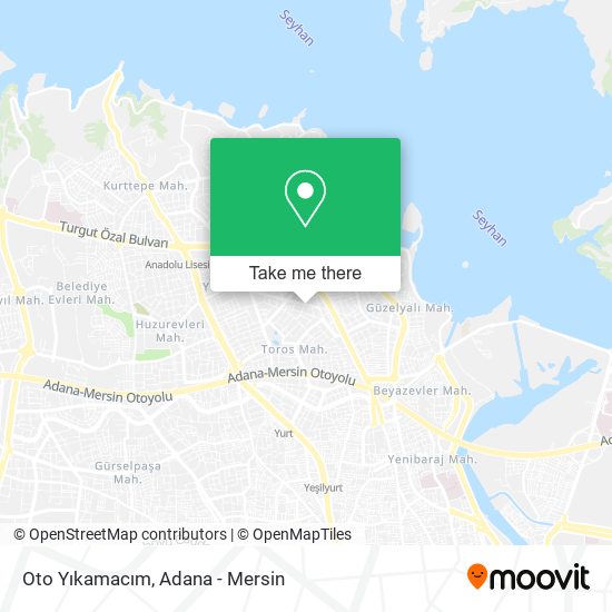 Oto Yıkamacım map