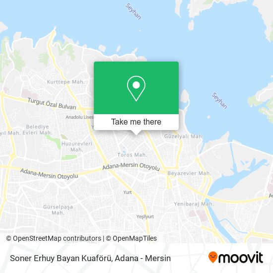 Soner Erhuy Bayan Kuaförü map