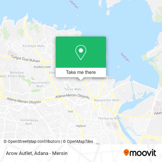 Arow Autlet map
