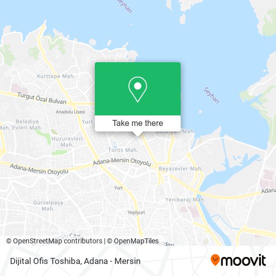 Dijital Ofis Toshiba map