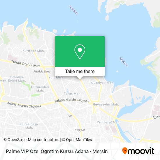 Palme VIP Özel Öğretim Kursu map