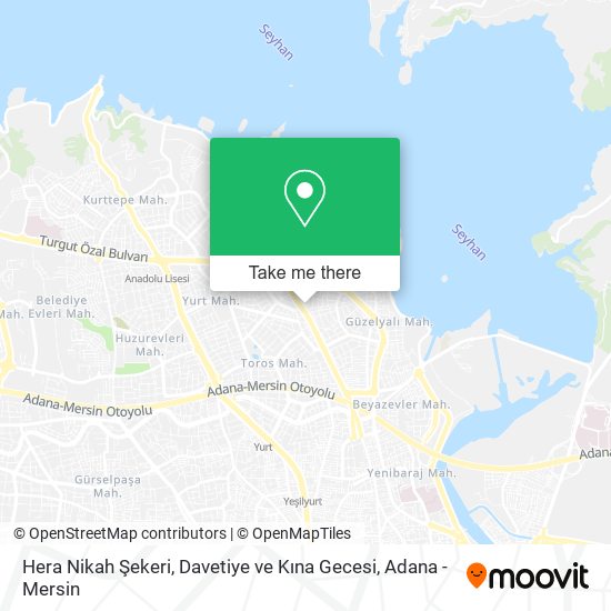 Hera Nikah Şekeri, Davetiye ve Kına Gecesi map