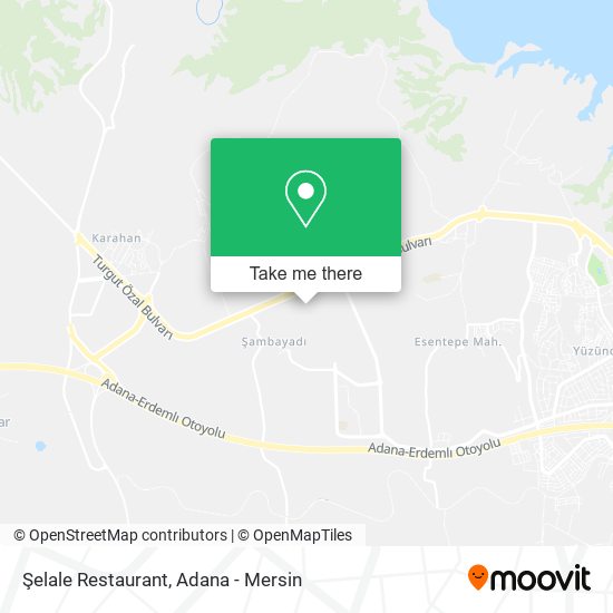 Şelale Restaurant map