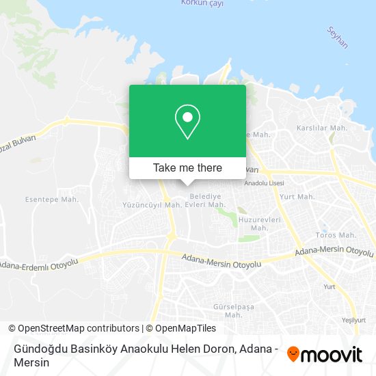 Gündoğdu Basinköy Anaokulu Helen Doron map