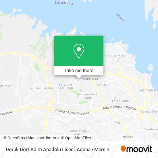 Doruk Dört Adım Anadolu Lisesi map