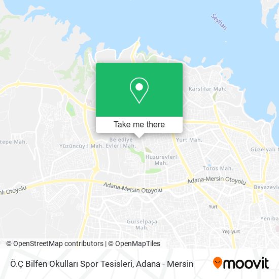 Ö.Ç Bilfen Okulları Spor Tesisleri map