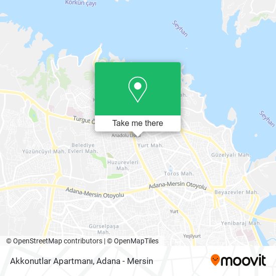 Akkonutlar Apartmanı map