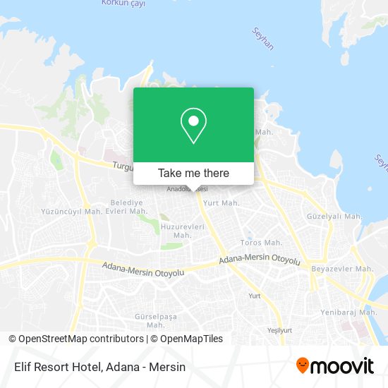 Elif Resort Hotel map