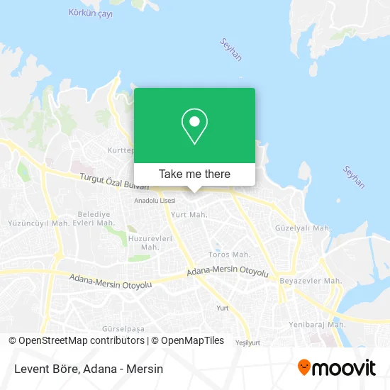 Levent Böre map