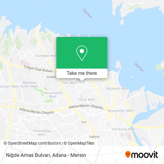 Niğde Amas Bulvarı map