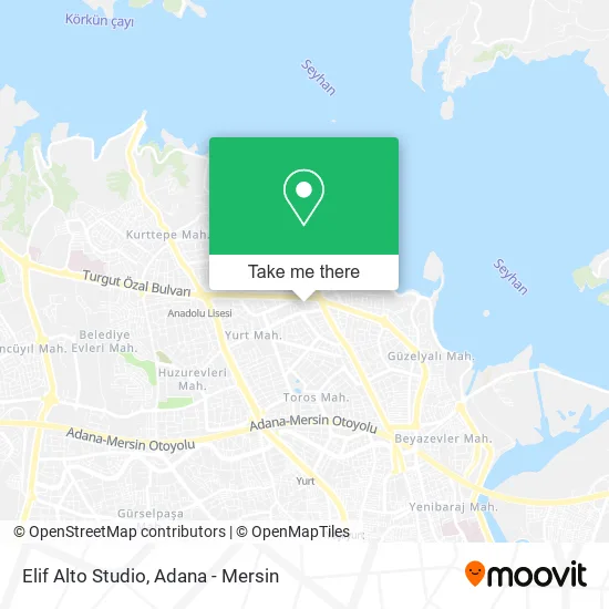 Elif Alto Studio map