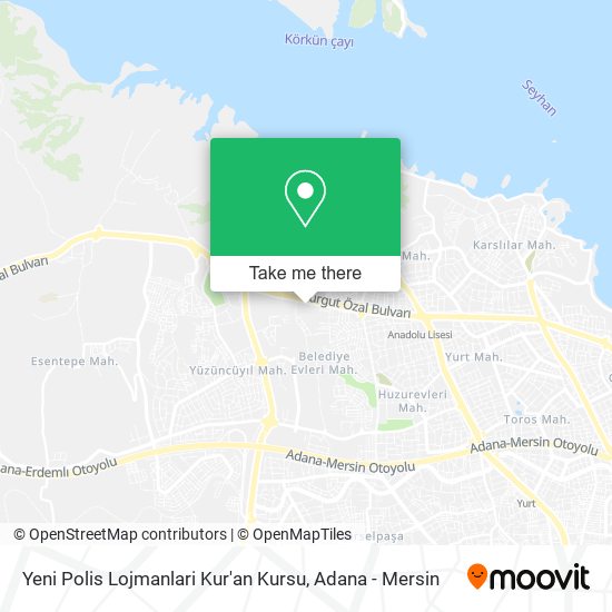 Yeni Polis Lojmanlari Kur'an Kursu map