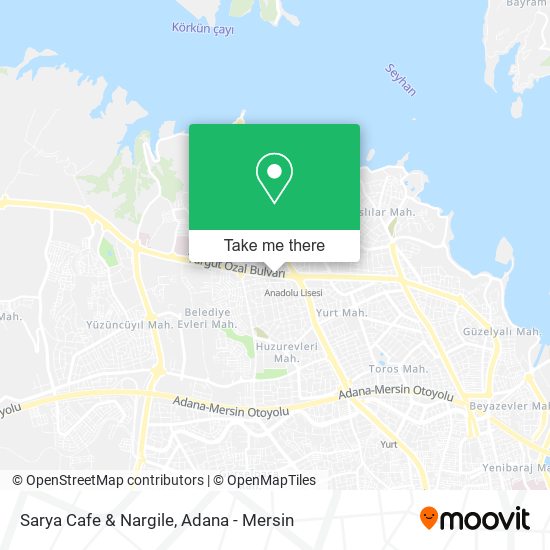 Sarya Cafe & Nargile map