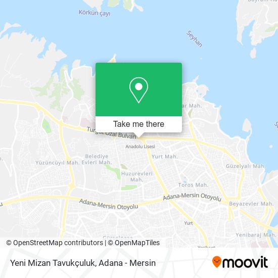 Yeni Mizan Tavukçuluk map