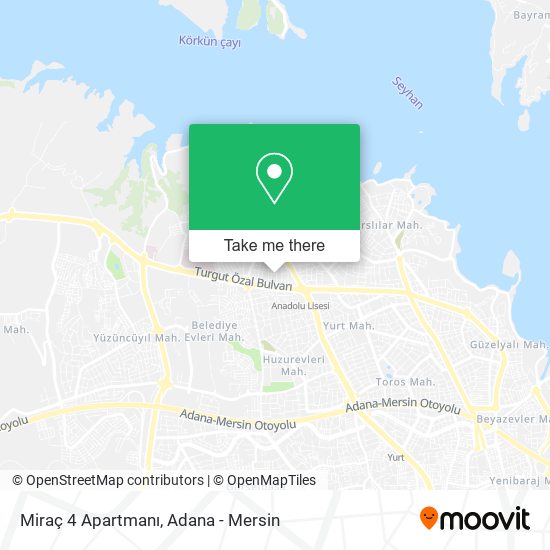 Miraç 4 Apartmanı map