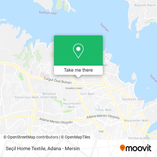 Seçil Home Textile map