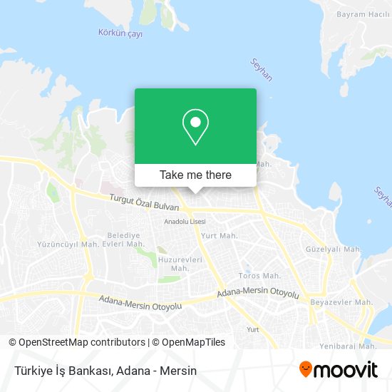 Türkiye İş Bankası map