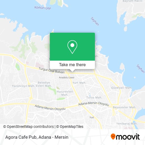 Agora Cafe Pub map