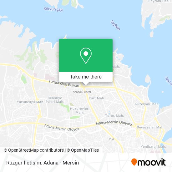Rüzgar İletişim map