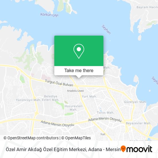 Özel Amir Akdağ Özel Eğitim Merkezi map