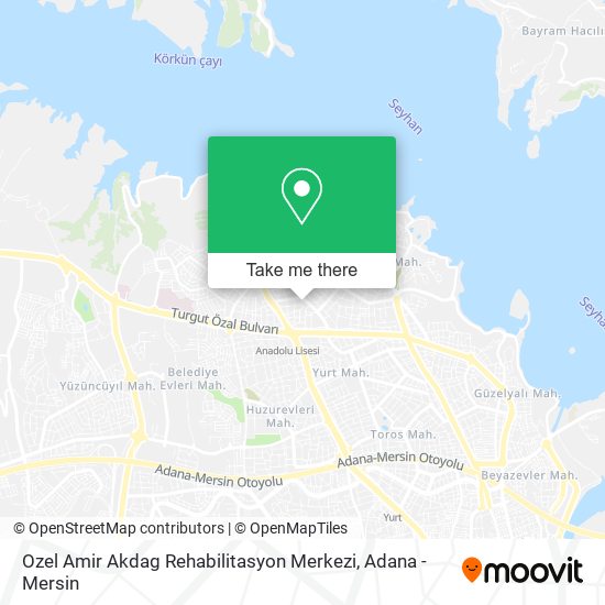 Ozel Amir Akdag Rehabilitasyon Merkezi map