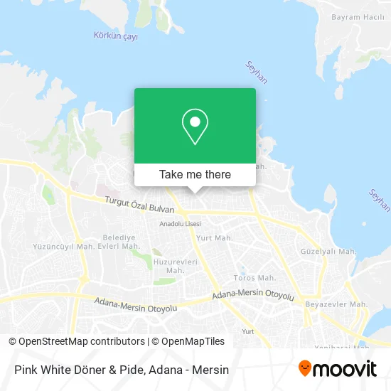 Pink White Döner & Pide map