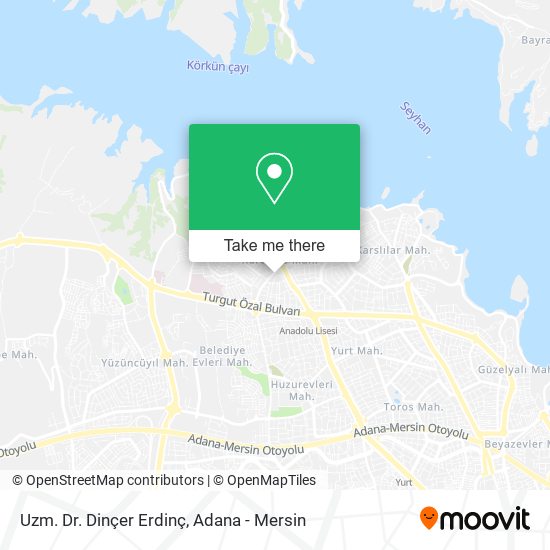 Uzm. Dr. Dinçer Erdinç map