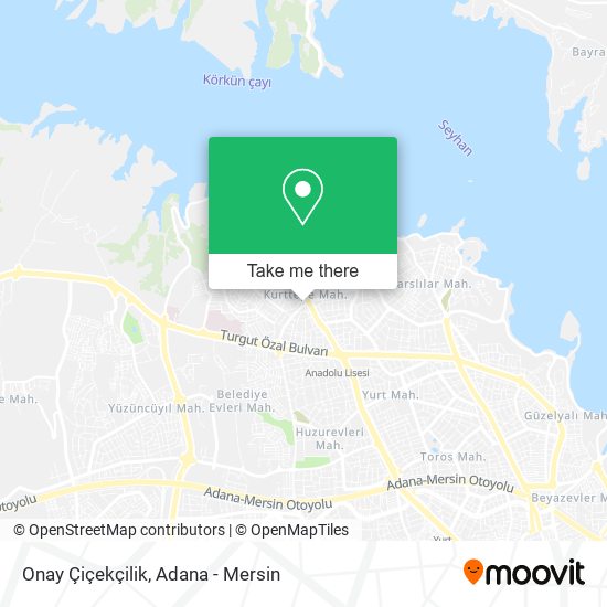 Onay Çiçekçilik map