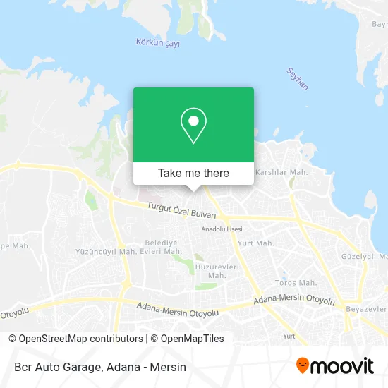 Bcr Auto Garage map