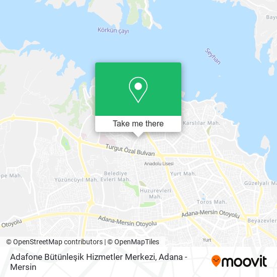 Adafone Bütünleşik Hizmetler Merkezi map