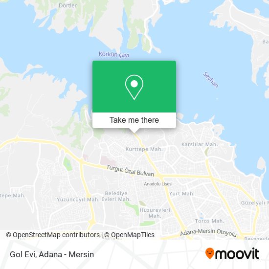 Gol Evi map