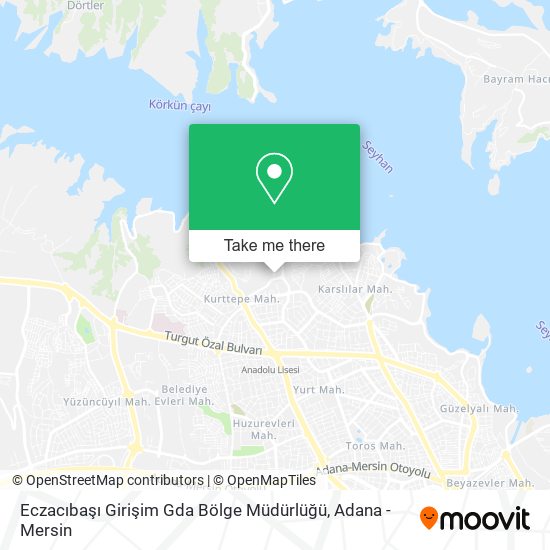 Eczacıbaşı Girişim Gda Bölge Müdürlüğü map