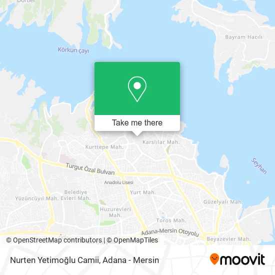Nurten Yetimoğlu Camii map