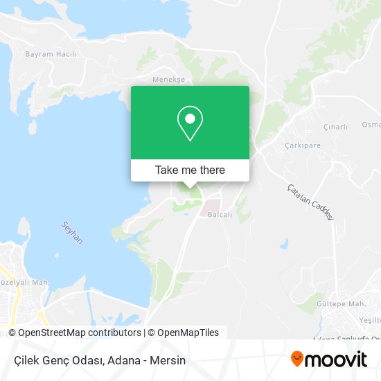 Çilek Genç Odası map