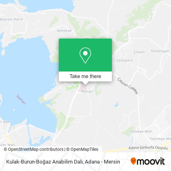 Kulak-Burun-Boğaz Anabilim Dalı map
