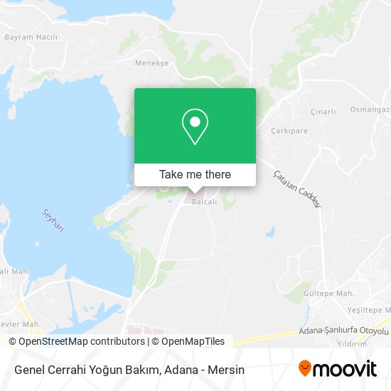 Genel Cerrahi Yoğun Bakım map