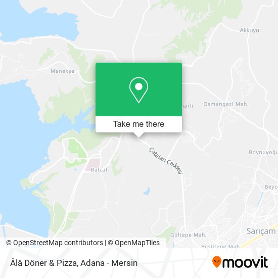 Âlâ Döner & Pizza map