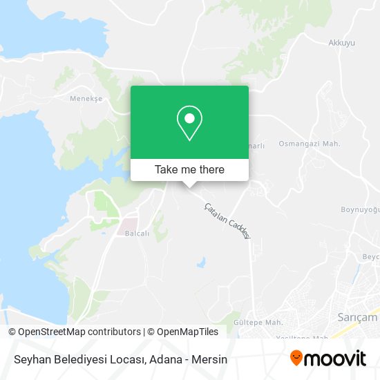 Seyhan Belediyesi Locası map