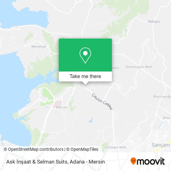 Ask İnşaat & Selman Suits map